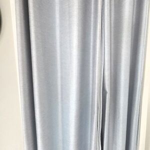 4 JCPenney Home Silver Gray Curtains - 50 X 84